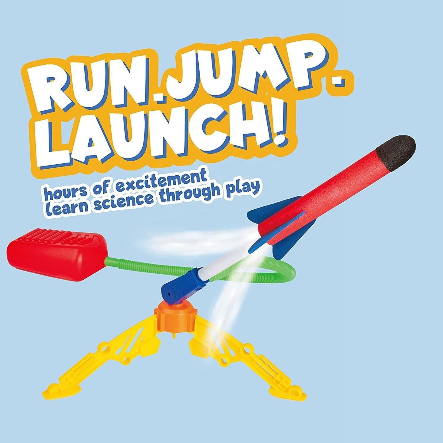 Rocket Air Pressure Toy Outdoor Activity for Kids