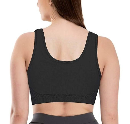 Womens Black Air Bra (Pack of 1)